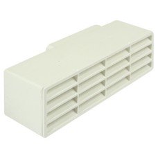 Airbrick Adaptor UV Stabilised Material System 4a white finish