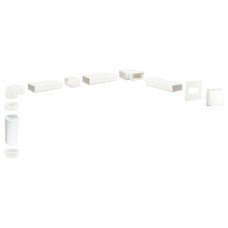Ducting Set Length 3000 mm System 4 to 4a brown