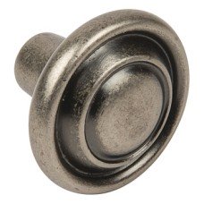 Knob Zinc Alloy Ø 32 mm Eden Antique pewter