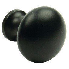 Knob Cast Iron Ø 35 mm Buxton Black