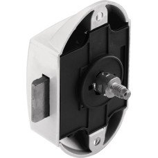 Push Button Lock with Push Button Locking Backset 25 mm Backset 25 mm White