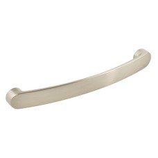 D Pull Handle Zinc Alloy Fixing Centres 160 mm Harrington Stainless steel effect