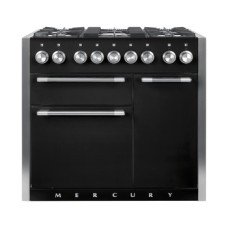 Range Cooker 1000 mm Mercury Dual fuel - Black ash (satin)