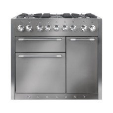 Range Cooker 1000 mm Mercury Dual fuel - Stainless steel