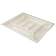 Plastic Cutlery Insert Width 531 mm Cream-white RAL 9001 New number for 556.62-0269