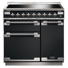 Range Cooker Induction 900 mm Rangemaster Elise 90 Gloss black finish