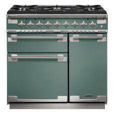 Range Cooker Dual Fuel 900 mm Rangemaster Elise 90 Gloss black finish