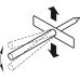 Concealed Shelf Support Press-Fit with Mounting Plate for Installation into Masonry Walls For concealed mounting of shelves size: 12 mm for min. shelf thickness: 22 mm