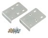 Hinge Mnt Repair Plate Set PM Euro Bright Zinc Plated
