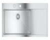 Grohe K1000 1160mm 1.0B Sink/Drain RH Stainless Steel Grohe K1000 1160mm 1.0B Sink/Drain RH Stainless Steel