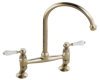 Tap Traditional Bridge C-Spout Abode Ludlow Antique brass - AT1031 Tap Traditional Bridge C-Spout Abode Ludlow Antique brass - AT1031
