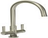 Mixer Tap Dual Lever C-Spout Abode Pico Brushed nickel - AT1227 Mixer Tap Dual Lever C-Spout Abode Pico Brushed nickel - AT1227
