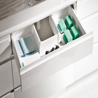 Drawer Sides 92mm High Matrix Box P Standard sides with cover caps For drawer length 350 mm grey