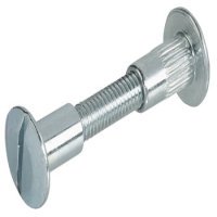 Connecting Screw Complete Fitting with M6 Thread for Ø 8 mm Hole 2-piece for through-hole Ø 8 mm For wood thickness 34-41 mm length 28 mm