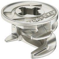 Minifix 15 Housing 15mm wo Rim Nickel Col