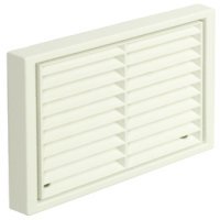 Manrose 150mm Fix Lovr Grille Rnd Wht