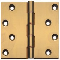 Projection Butt Hinge DPBW 100 x 102 mm Brass 11 mm Ø knuckle Self colour