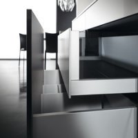 NPS Int Drawer Pnl Set 90/1000mm Silver