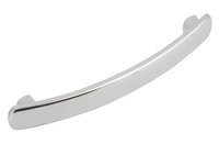 Hudson Bow Handle Zinc Alloy PC 128mm Fixing Centres