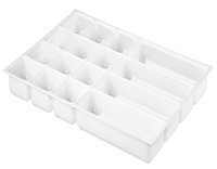 Variant-D 35mm Tray 16 Compartments Wht