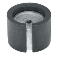 Cone D60mm w M10 Int Thr Plastic D.Grey/BZA