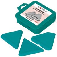 Radius Jig Häfele for Evenly Smoothing Sealants Plastic green