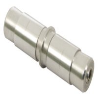Rail Connector 303 Stainless Steel Cubicle Fittings PBA Stainless steel fittings for 13 mm board partitions 60 mm x Ø 21.3 mm