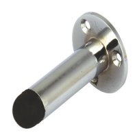 Door Stop/Wall D38x67mm Zinc Alloy Rub/PC