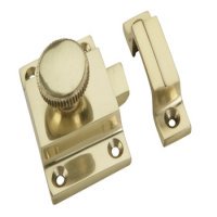 Window/Door Catch for Window Shutters Brass Polished