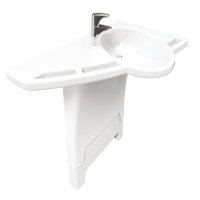 Support Washbasin Basic Version Ropox Left hand version