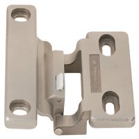 Specialist Hinge 240° Grade 304 Stainless Steel for Thin Doors With automatic closing spring Half overlay mounting screw fixing
