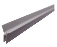 Additional Decorative and Sealing Profile for Plastic Cutlery Inserts Grey Plastic Length 1.0 m