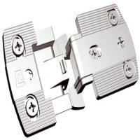 Exposed Axle Hinge 270/240° with 5 mm Exposed Axle for Thin Doors Shallow design Overlay 3.5 mm 10/13 mm side wall thickness for side/centre panel mounting