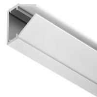 Glass Edge Profile for Loox LED Flexible Strip Lights Loox 5108 For Loox LED 2013/2015/2037 Length 2000 mm with milky cover
