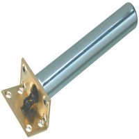 Jamb Closer Concealed Radius or Rectangular Brass Plates Steel Mechanism Suitable for uncontrolled door closing Rectangular plates electro brassed
