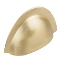 Cup Pull Handle Brass Fixing Centres 64 mm Jude Brushed brass