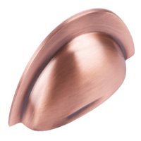 Cup Pull Handle Brass Fixing Centres 64 mm Jude Antique copper