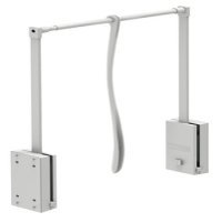 Wardrobe Lift Häfele Dresscode For internal cabinet width 600–1000 mm traffic white RAL 9016