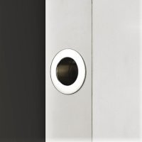 Edge Flush Pull Handle D32/28mm Brass PN