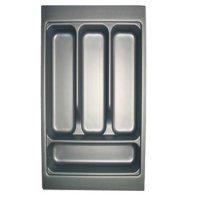Plastic Cutlery Insert Depth 423 mm to Suit Matrix Box S Drawer Systems For cabinets with 18/19 mm board thickness Width 201 for cabinet width 300 mm anthracite