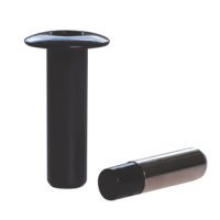 Door Stop Magnetic Concealed Black