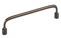 Floid Bar Handle Zinc Alloy Antique Brass 192mm Fixing Centres
