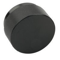 Knob Aluminium Ø 38-50 mm Graf Big Brushed black Ø 50 mm