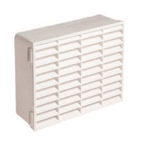 Manrose 236x142mm Airbrick Adapter PVC Brw