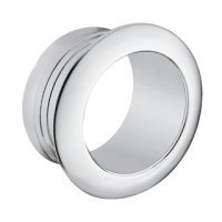 Mini Push-Lock Rosette for Push-Lock Knob nickel plated matt