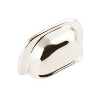Cup Handle Brass Polished nickel