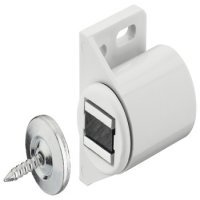 Magnetic Catch 3.0kg SF Steel/Plastic White