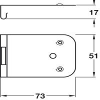 Accuride 1432 Extra Clip Connect Set NSS