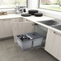 PET13 PO Bin 400mm 2x15L