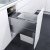 Pull Out Waste Bin 300 mm Vauth-Sagel VS ENVI Space XX Pro S / Pro With synchronised over extension runners For cabinet width 300 mm depth 476 mm 1x 32 + 1x 1.2 litres - silver